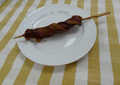 Bacon Wrapped Hotdog